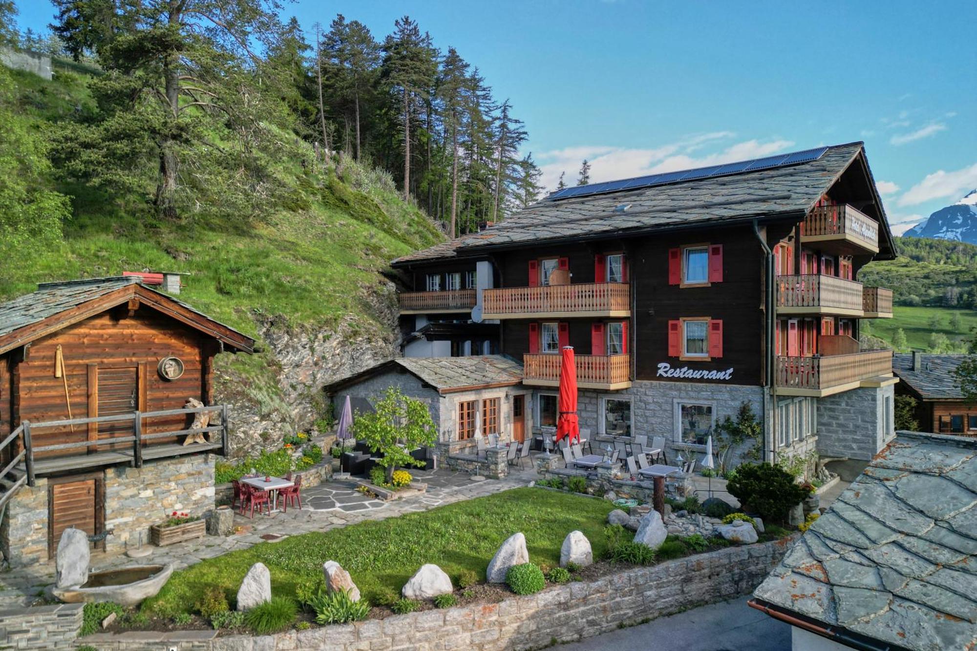 Hotel Alpenblick Zeneggen 외부 사진