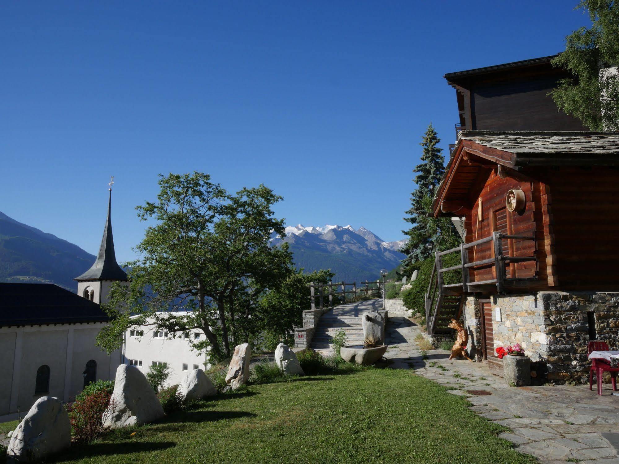 Hotel Alpenblick Zeneggen 외부 사진